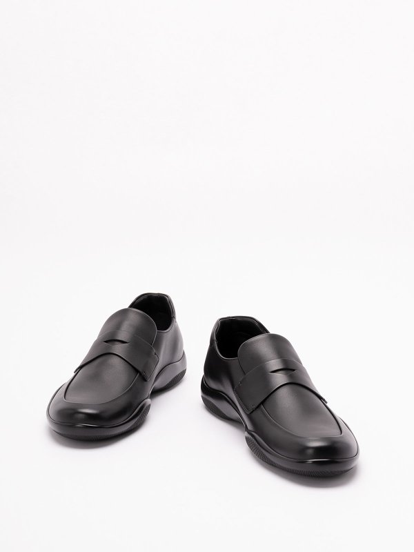 PRADA: Loafers & Slippers online - Toblach Leather Loafers
