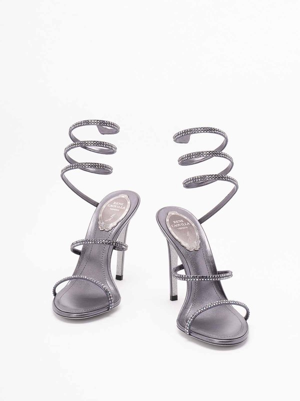 RENE CAOVILLA: サンダル online - サンダル - 銀