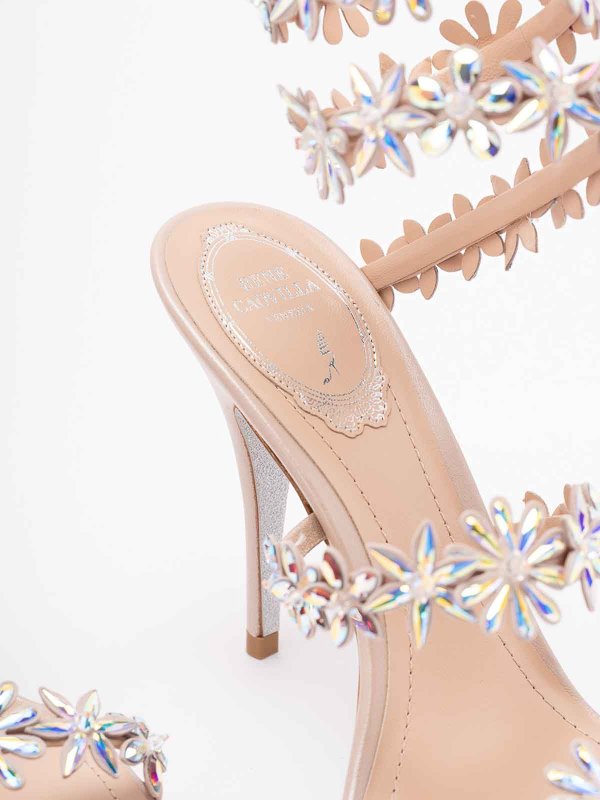 The Best Shops RENE CAOVILLA: サンダル - ヌードカラー