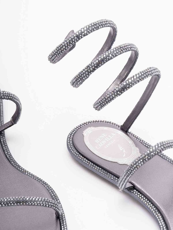 RENE CAOVILLA buy online サンダル - 銀