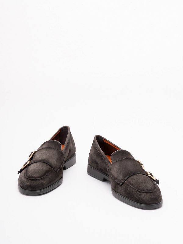 SANTONI: ロファー＆スリッパ online - ローファー - グレー