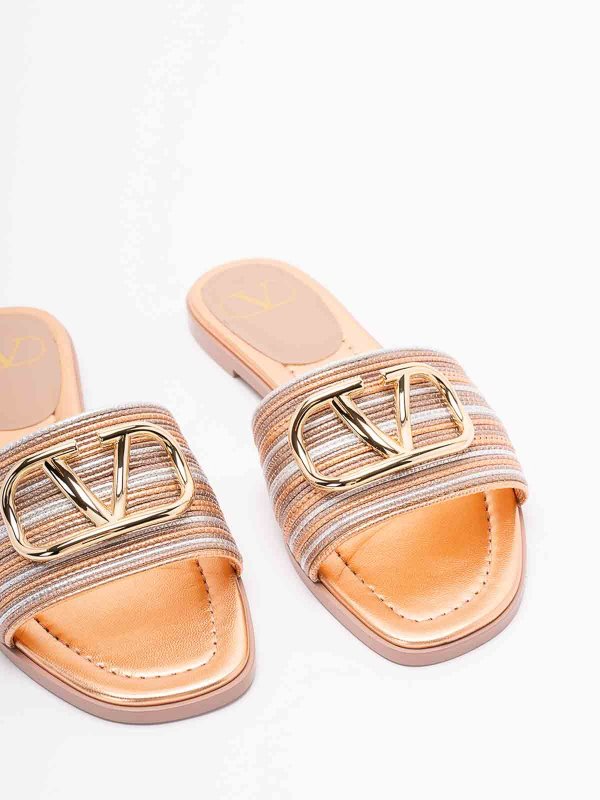 VALENTINO GARAVANI buy online ビーチサンダル - ピンク