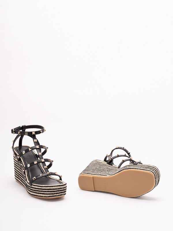 Rockstud Torchon Wedge Espadrillas Replica 
online: VALENTINO GARAVANI
