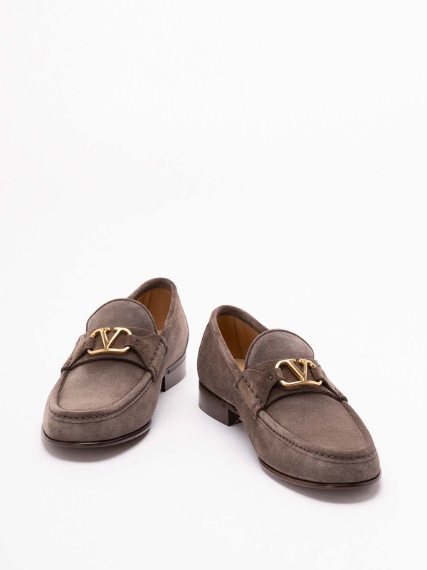 VALENTINO GARAVANI: ロファー＆スリッパ online - ローファー - グレー