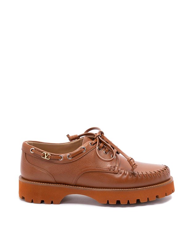 VALENTINO GARAVANI: Loafers & Slippers - Lord Chunky Boat Shoes