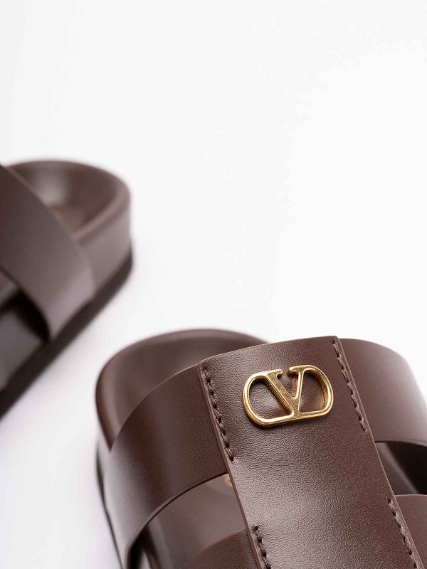 The Best Shops VALENTINO GARAVANI: Sandalen - Braun