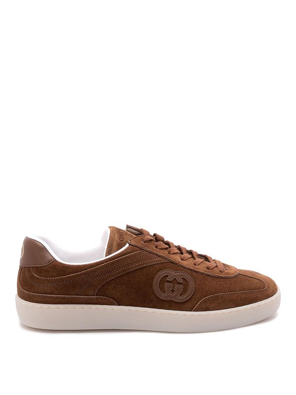 GUCCI: trainers - G75 Leather Sneakers