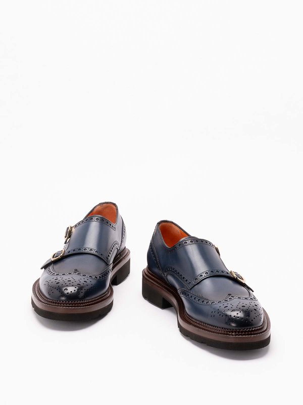 SANTONI: Mokassins und Slippers online - Mokassins - Blau