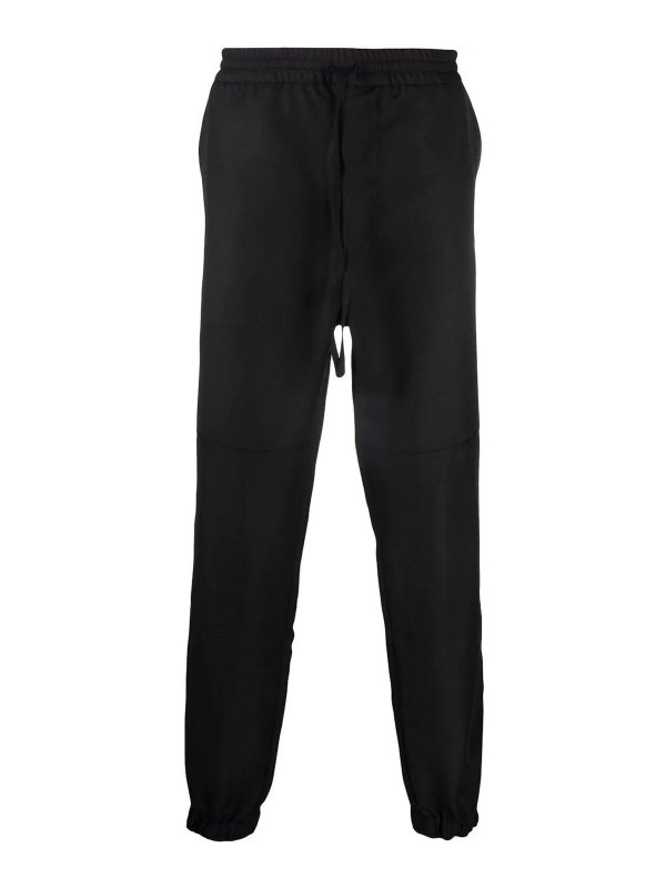 ALEXANDER MCQUEEN: casual trousers - Black Cargo Pants