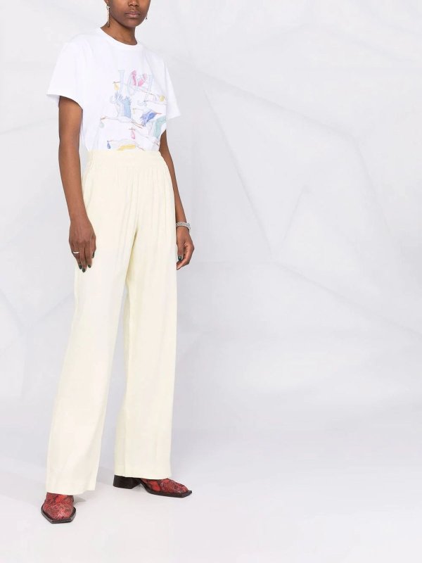 GOLDEN GOOSE: カジュアルトラウザー online - カジュアルパンツ - イエロー