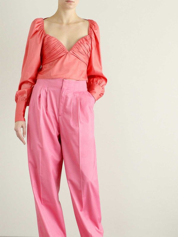 トップ/タンクトップ - ピンク Replica 
online: ROTATE Birger Christensen