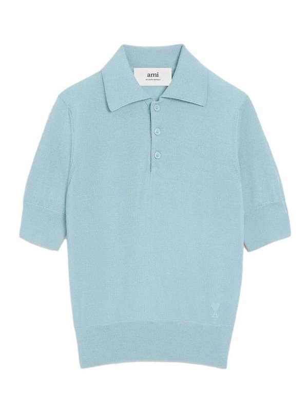 AMI PARIS: Polos - Polo - Azul