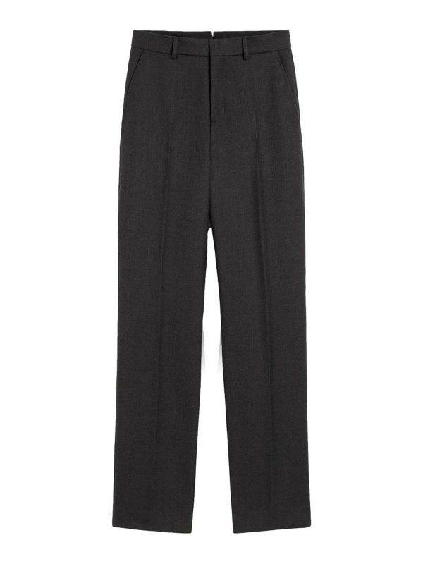 AMI PARIS: カジュアルトラウザー - カジュアルパンツ - グレー