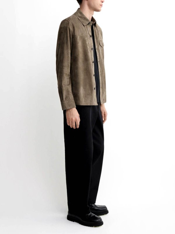 The Best Shops ARMA: leather jacket - Dillen Suede Jacket