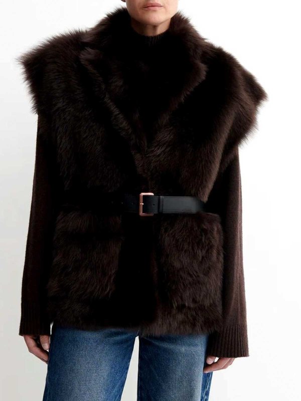 ARMA buy online Marta Reversible Shearling Vest