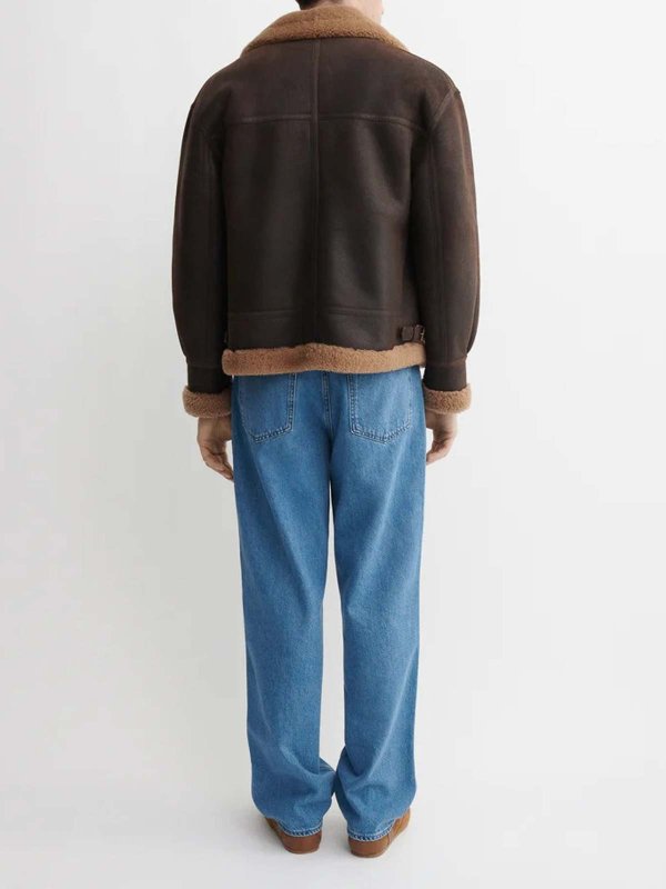 Sano Shearling Vintage Jacket shop online: ARMA