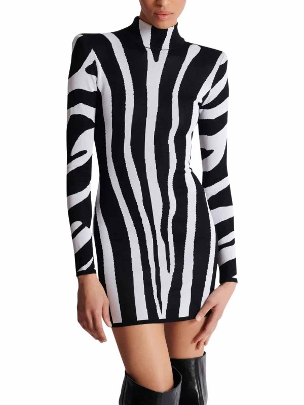 Balmain buy online Pull Col Roulé - Multicolore