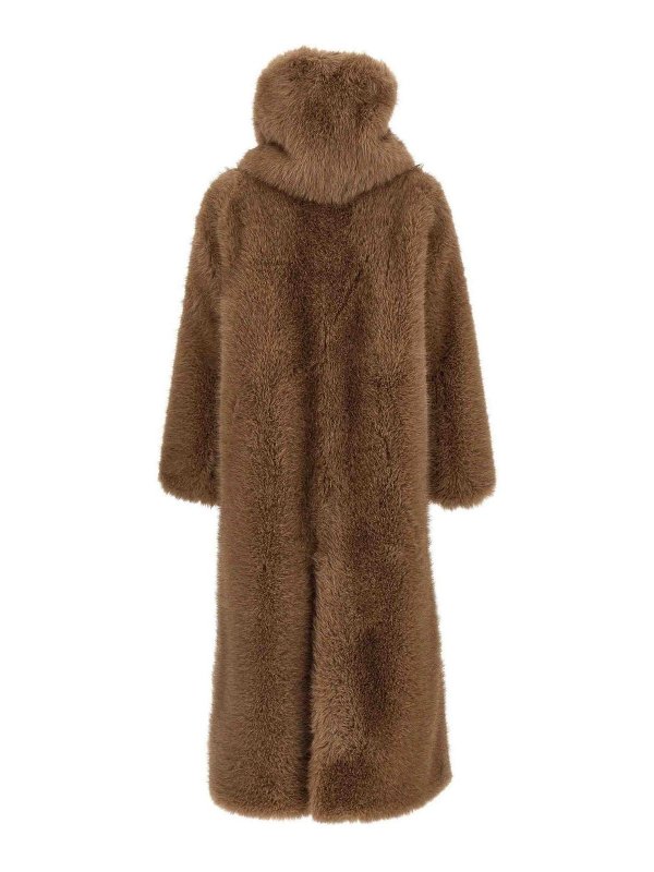 B&B COUTURE: ニーレングスコート online - 膝丈コート - ブラウン