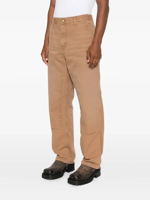 The Best Shops CARHARTT: カジュアルトラウザー - カジュアルパンツ - ブラウン