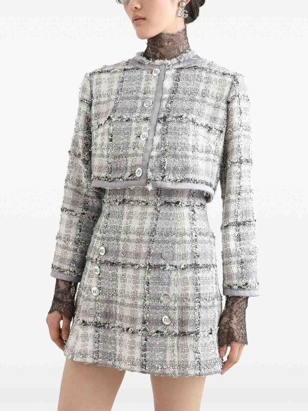 カジュアルジャケット - 銀 Replica 
online: DOLCE & GABBANA