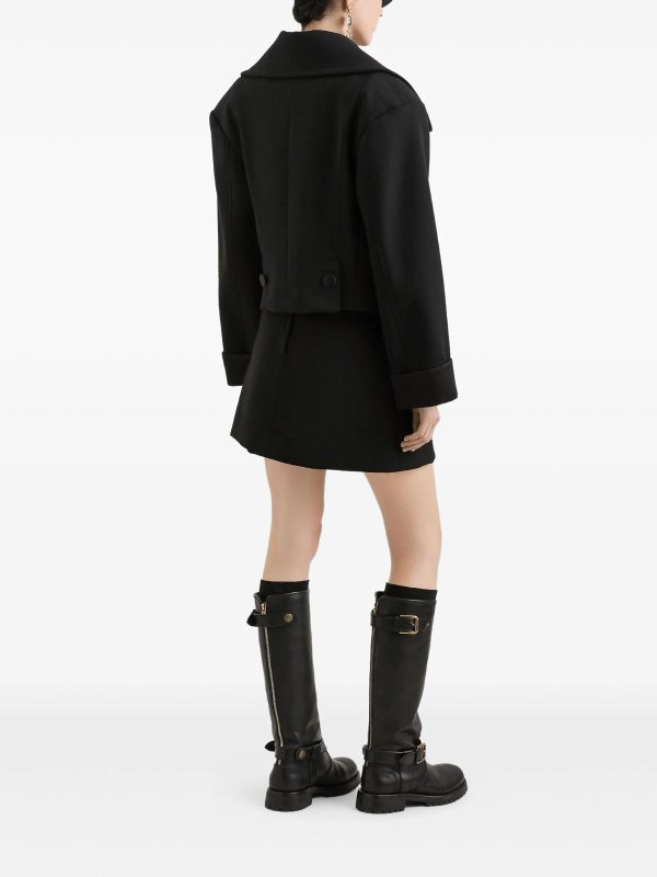 The Best Shops DOLCE & GABBANA: ニーレングススカート＆ミディ丈 - 膝丈/ミディスカート - 黒