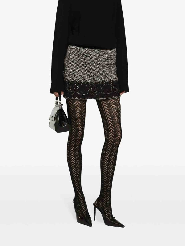 DOLCE & GABBANA buy online ミニスカート - マルチカラー