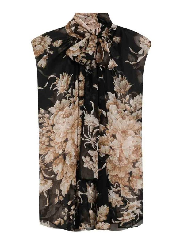 DOLCE & GABBANA: bluse - Camicetta senza maniche