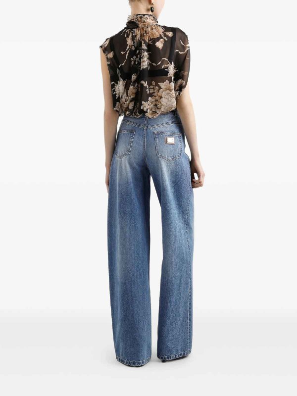 The Best Shops DOLCE & GABBANA: bluse - Camicetta senza maniche