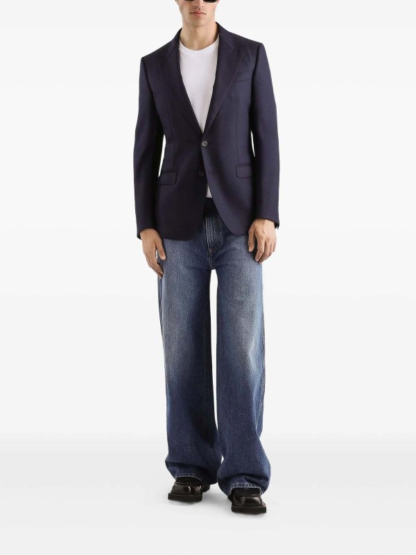 DOLCE & GABBANA: ブレザー online - ブレザー - ブルー