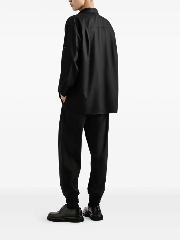 The Best Shops DOLCE & GABBANA: shirts - Oversized Flannel Shirt