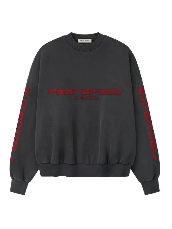 FEAR OF GOD: Sudaderas y suéteres - Sudadera - Gris