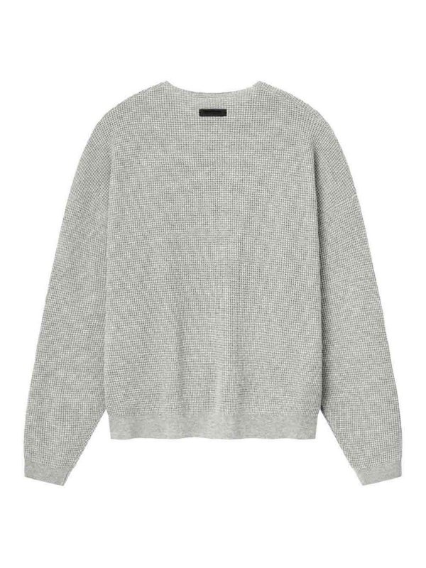 FEAR OF GOD: Strickpullover mit Rundhalsausschnitt online - Rundhalspullover - Grau
