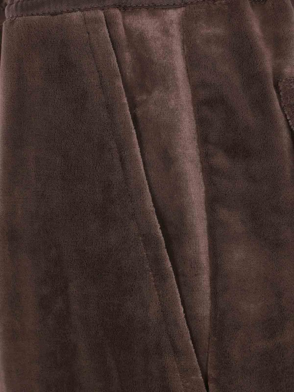 The Best Shops RICK OWENS: カジュアルトラウザー - カジュアルパンツ - ブラウン