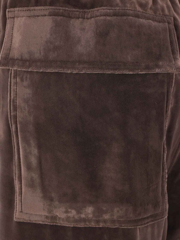 カジュアルパンツ - ブラウン shop online: RICK OWENS