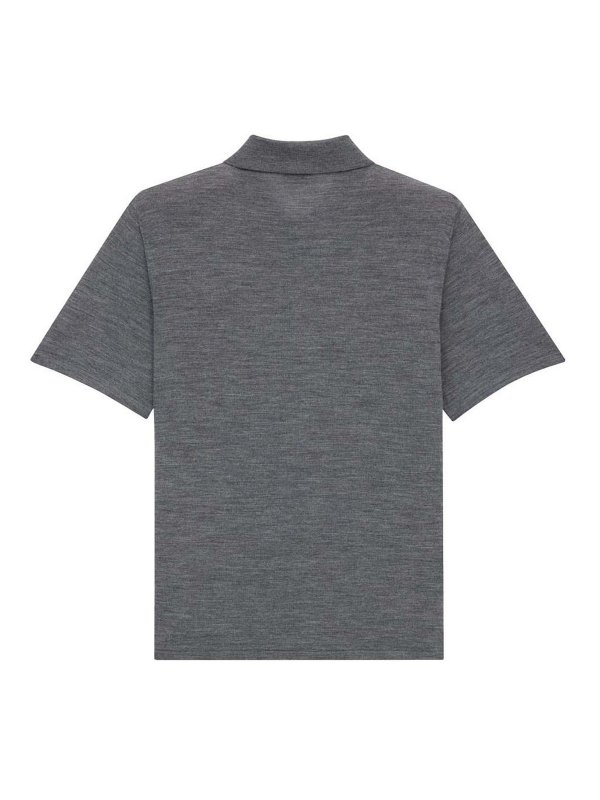 SAINT LAURENT: polo shirts online - Cassandre Polo Shirt