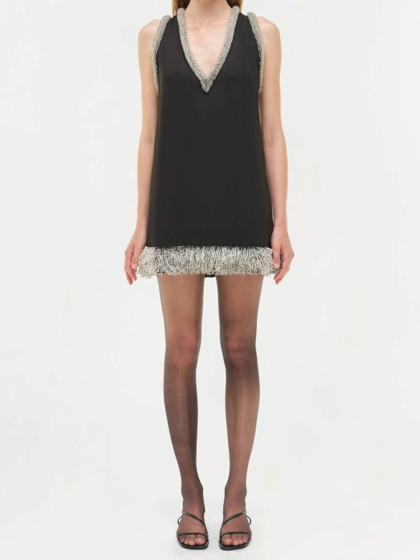 JONATHAN SIMKHAI: ショートドレス online - ショートドレス - 黒