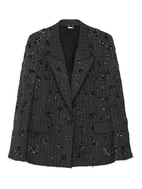 JONATHAN SIMKHAI: Blazer - Blazer - Schwarz