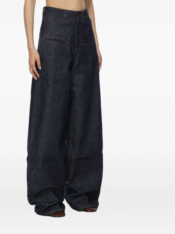 The Best Shops UMA WANG: Jeans Rectos - Vaqueros Rectos - Azul