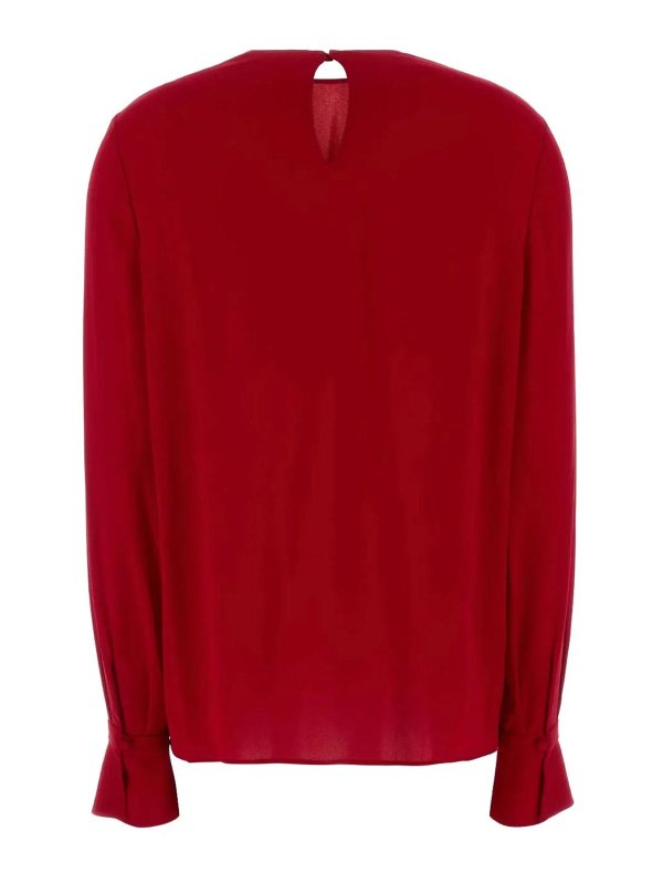 VALENTINO GARAVANI: ブラウス online - ブラウス - 赤