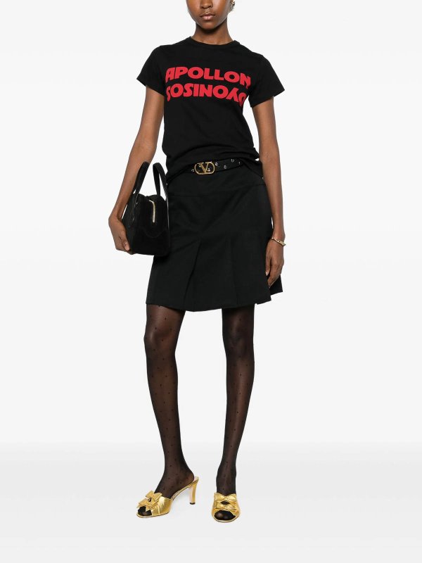 VALENTINO GARAVANI: T-shirts online - T-Shirt - Noir