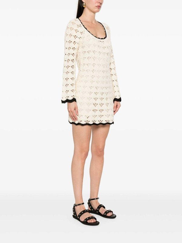 The Best Shops ZIMMERMANN: ニーレングスドレス - 膝丈ドレス - ベージュ