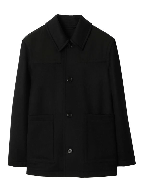 BURBERRY: casual jackets - Cotton Jacket