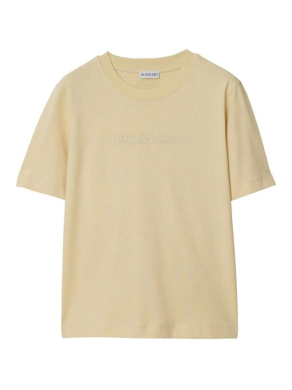 BURBERRY: Camisetas - Camiseta - Beis
