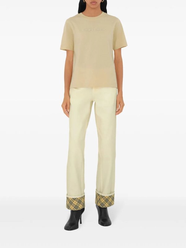 BURBERRY: Camisetas online - Camiseta - Beis