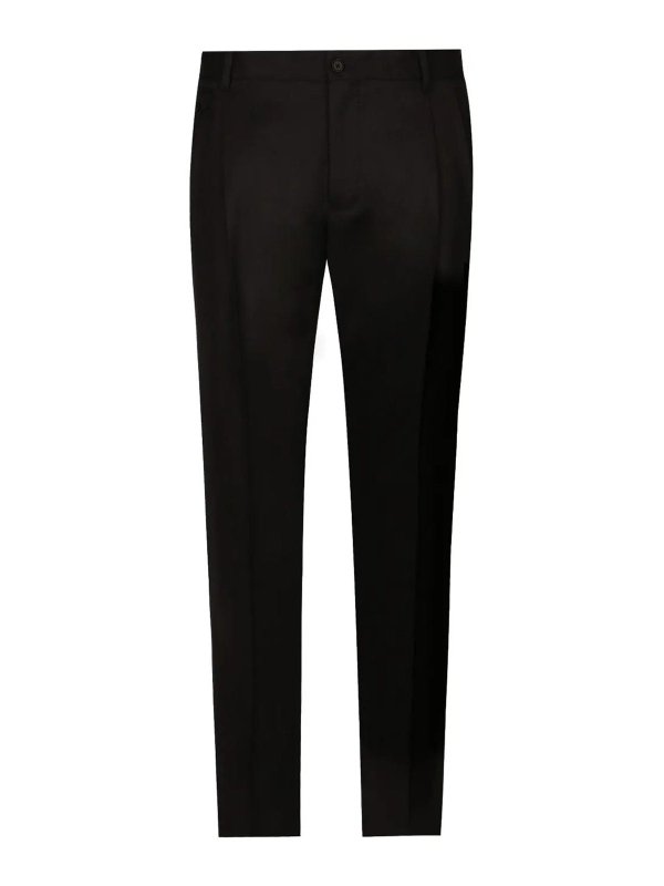 DOLCE & GABBANA: casual trousers - Tailored Tapered Pants