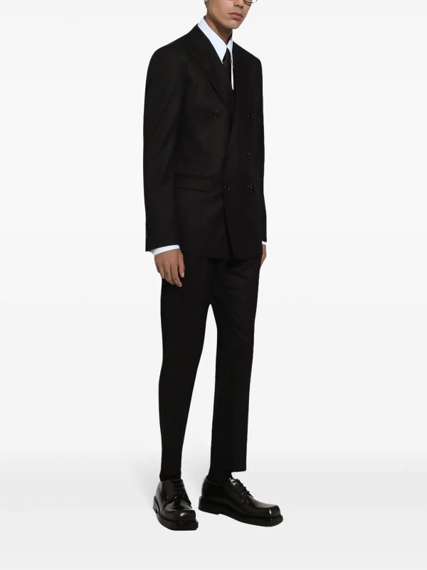 The Best Shops DOLCE & GABBANA: casual trousers - Tailored Tapered Pants