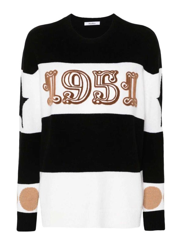 Max Mara: クルーネック - クルーネック - マルチカラー