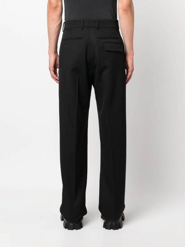 カジュアルパンツ - 黒 shop online: ALEXANDER MCQUEEN