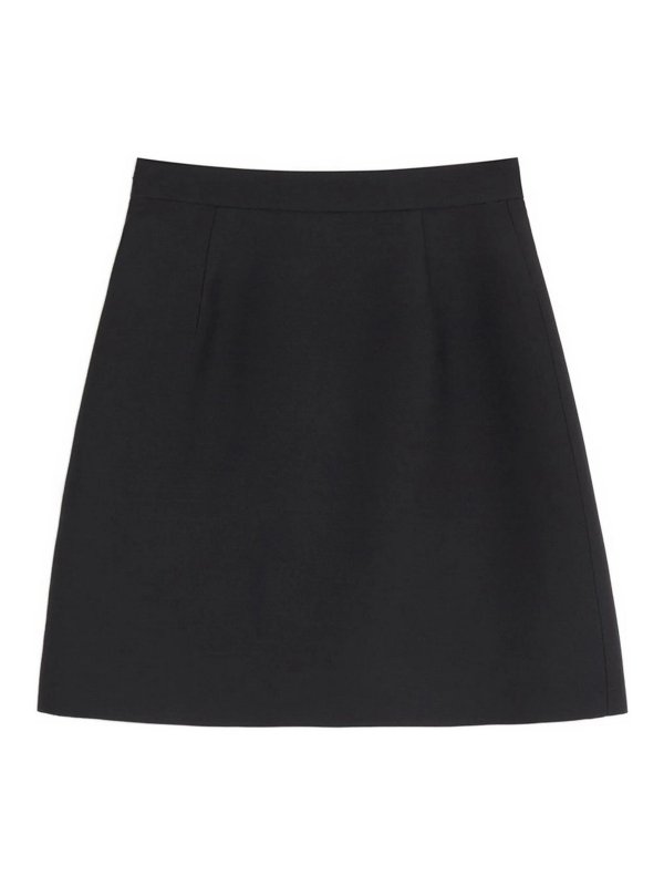 VALENTINO GARAVANI: ニーレングススカート＆ミディ丈 online - 膝丈/ミディスカート - 黒