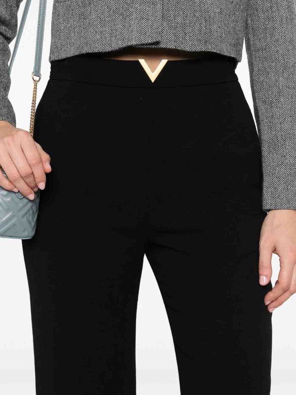 VALENTINO GARAVANI buy online テーラードパンツ - 黒